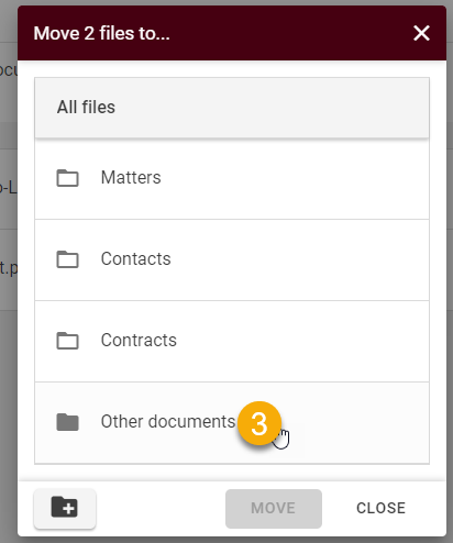 How to use bulk actions in Documents module?