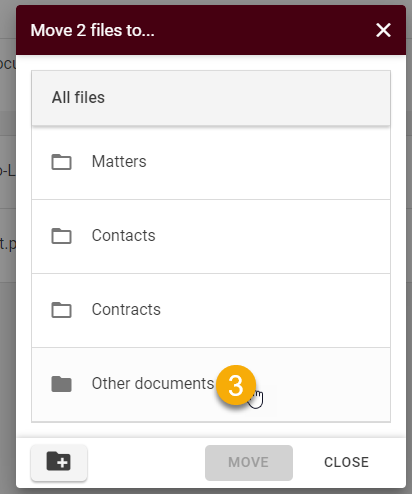 How to use bulk actions in Documents module5