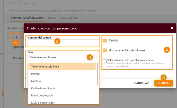 Cómo añadir, editar o eliminar Campos Personalizados de Contratos__2