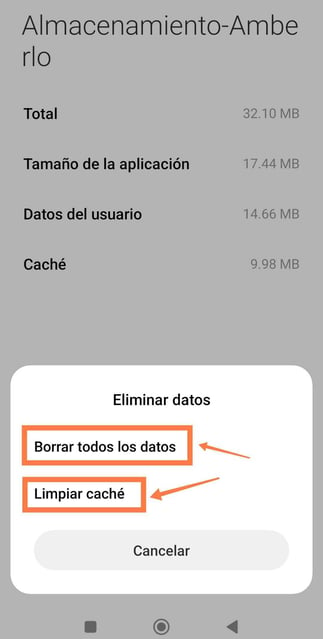 Cómo borrar los datos innecesarios de la aplicación móvil 4