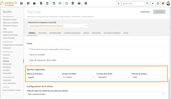 Cómo configurar los Ajustes Generales de Facturación_5