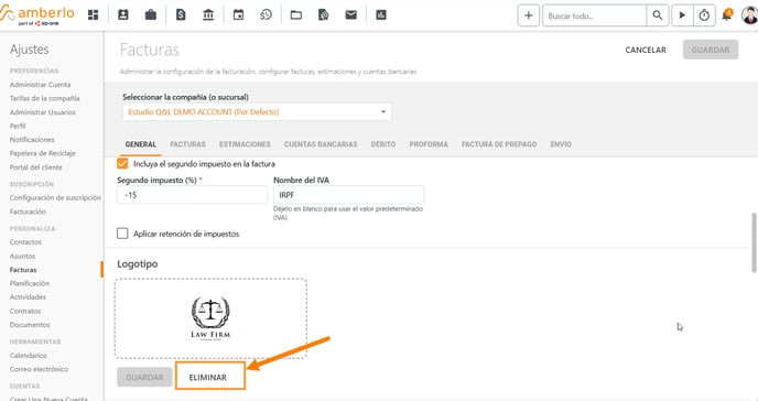 Cómo configurar un logo para las facturas_3