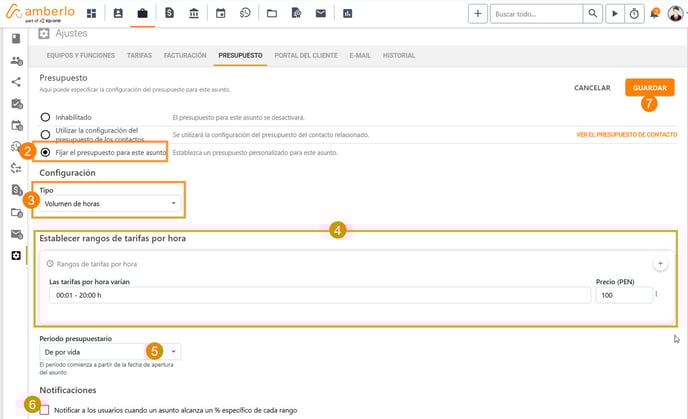 Cómo configurar y usar Presupuestos de Volumen de Horas_2