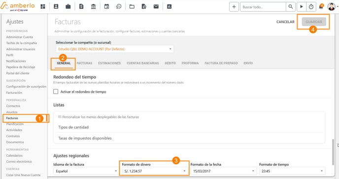 Cómo establecer el formato de moneda predeterminado para las facturas_1
