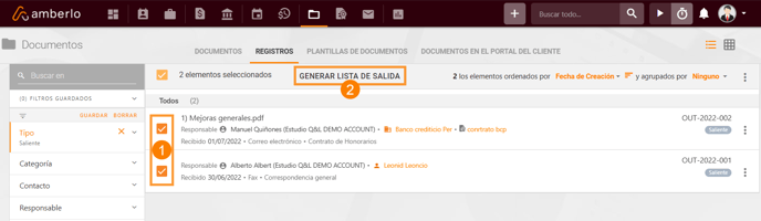 Cómo generar la Lista de Salida_1