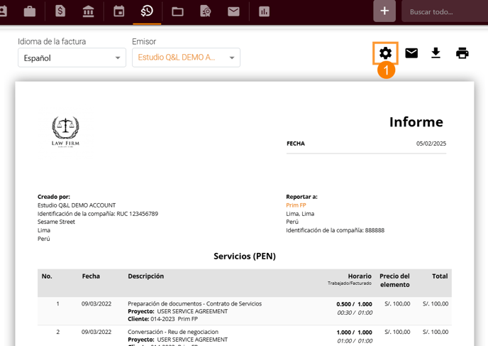 Cómo mostrar el tiempo en formato de hora básico en los informes de facturas_1