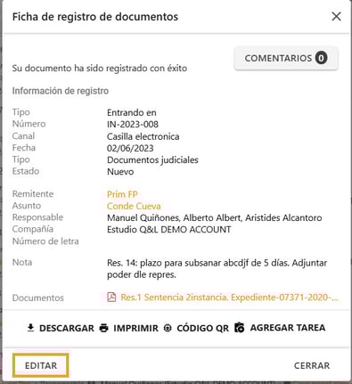 Cómo usar el módulo de Correspondencia en Amberlo_10