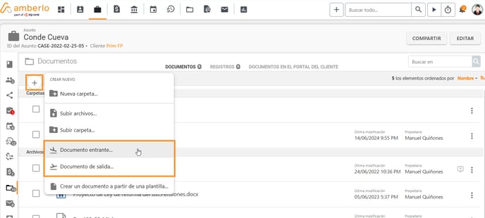 Cómo usar el módulo de Correspondencia en Amberlo_7