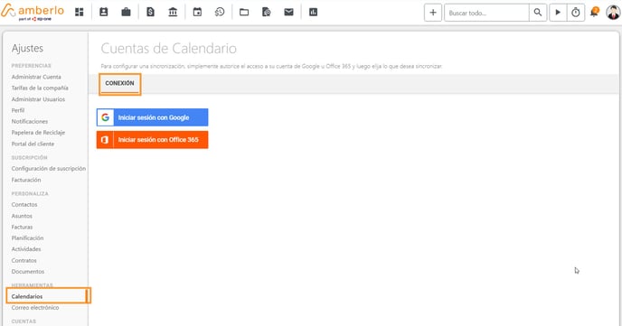 Calendario de Office 365 y Amberlo_1