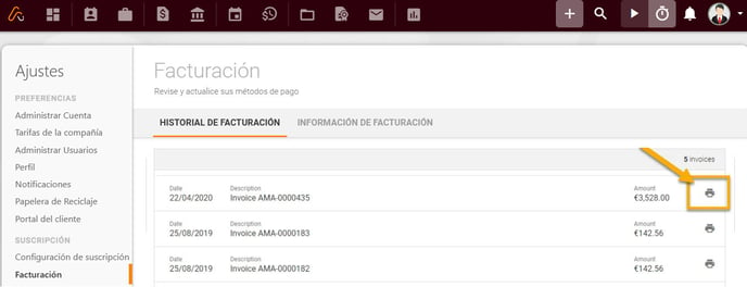 Dónde puedo encontrar mi Historial de Facturación_2