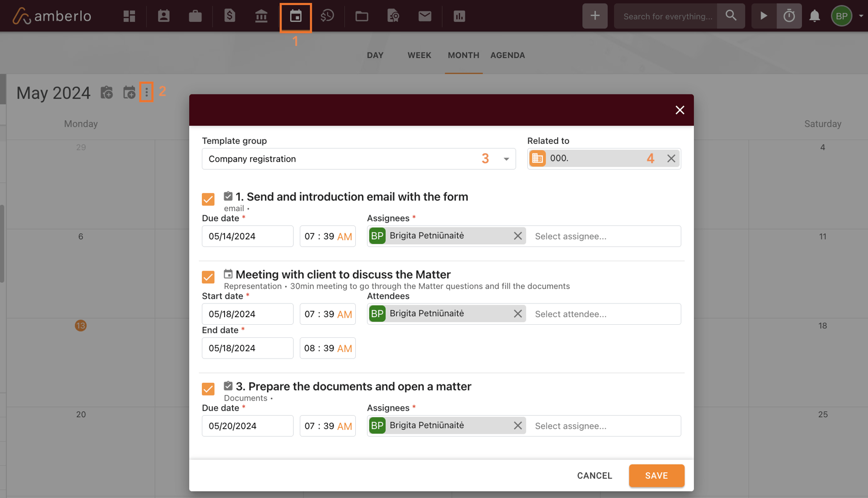 How to create task templates?