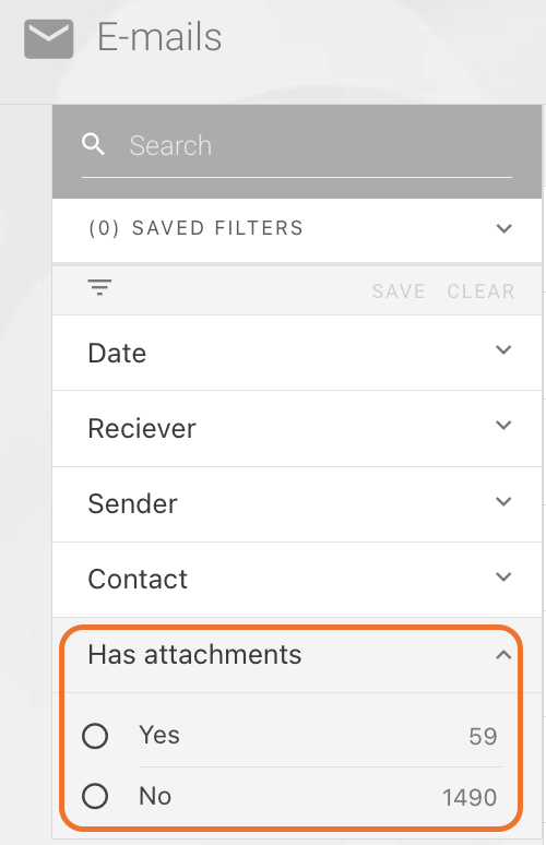 email attachment filtering